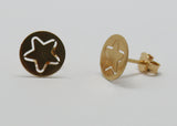 ARETES CIRCULO ESTRELLA