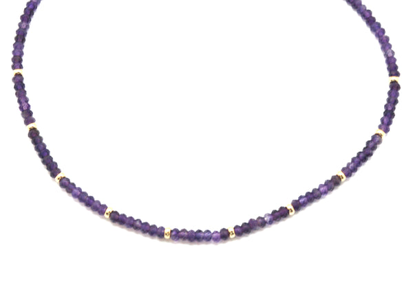 COLLAR BIRTHSTONE AMATISTA - FEBRERO