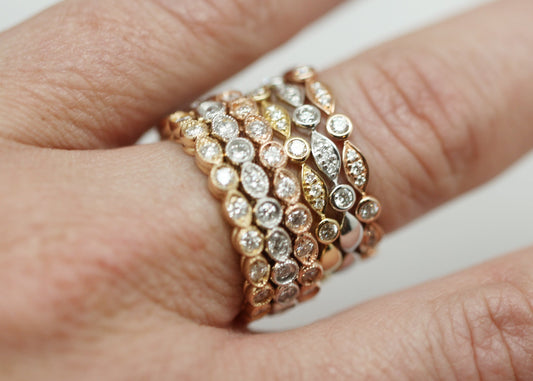 ANILLO ORO ROSA