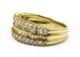 ANILLO BAGUETTES Y DIAMANTES