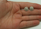 ARETES REDONDOS DIAMANTES