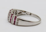 ANILLO RUBIES Y DIAMANTES