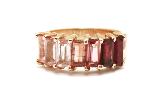 ANILLO TURMALINA ROSA