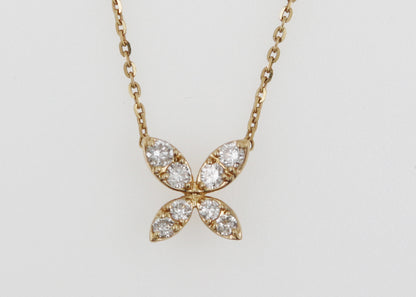 COLLAR MARIPOSA DIAMANTES