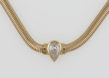 COLLAR SOLITARIO DIAMANTE