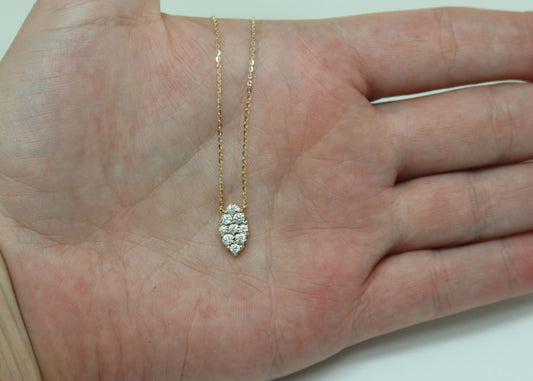 COLLAR MARQUIS DIAMANTES