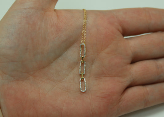 COLLAR LINKS DIAMANTES