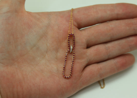 COLLAR LINKS RUBI