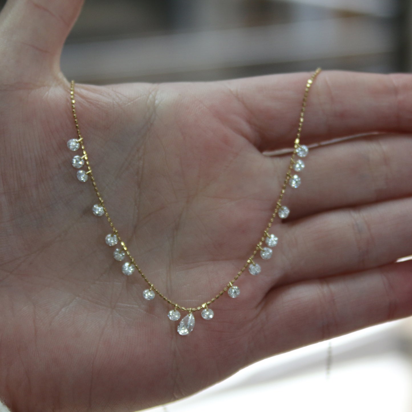 COLLAR DIAMANTES LAB GROWN