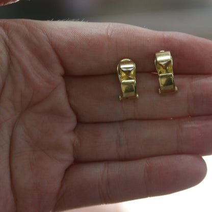 ARRACADAS ORO CITRINO