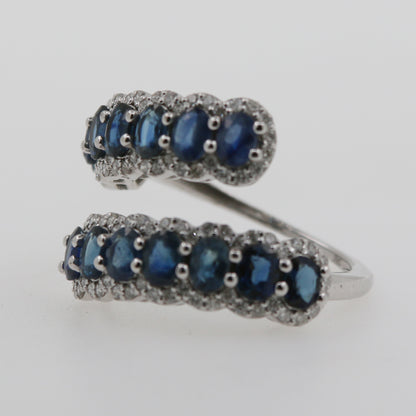 ANILLO ABIERTO ZAFIRO