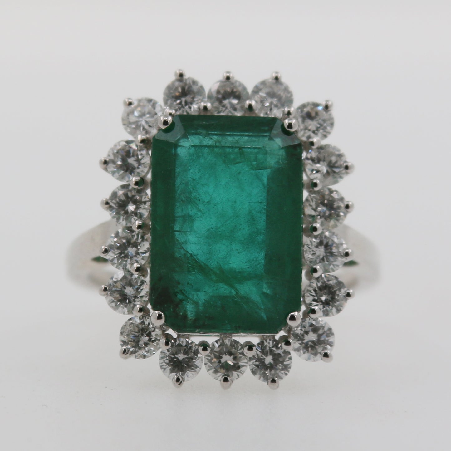 ANILLO ESMERALDA RECTANGULAR