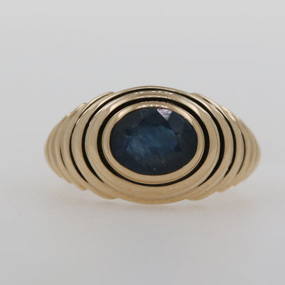 ANILLO ESTRIADO ZAFIRO