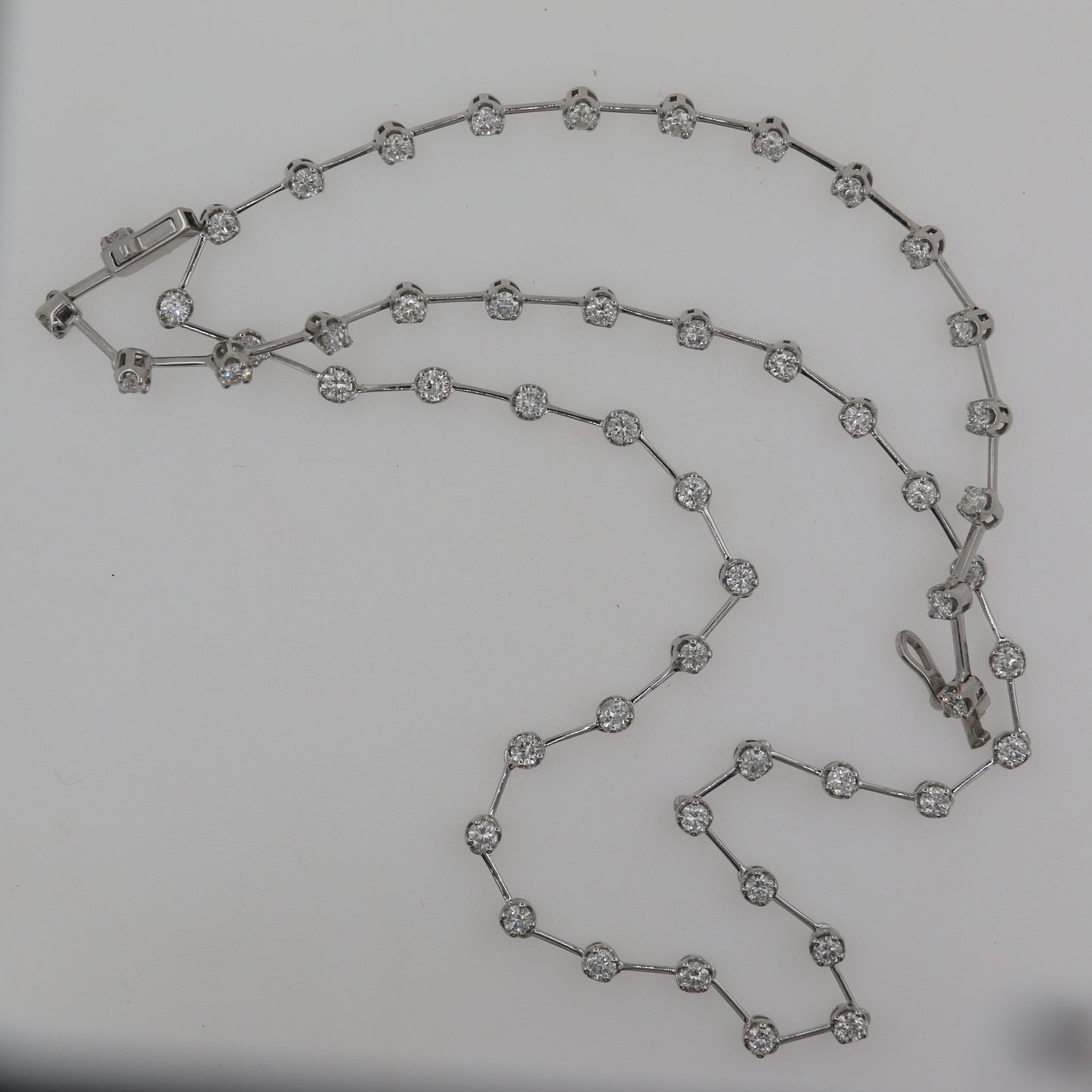 COLLAR BARRAS DIAMANTES
