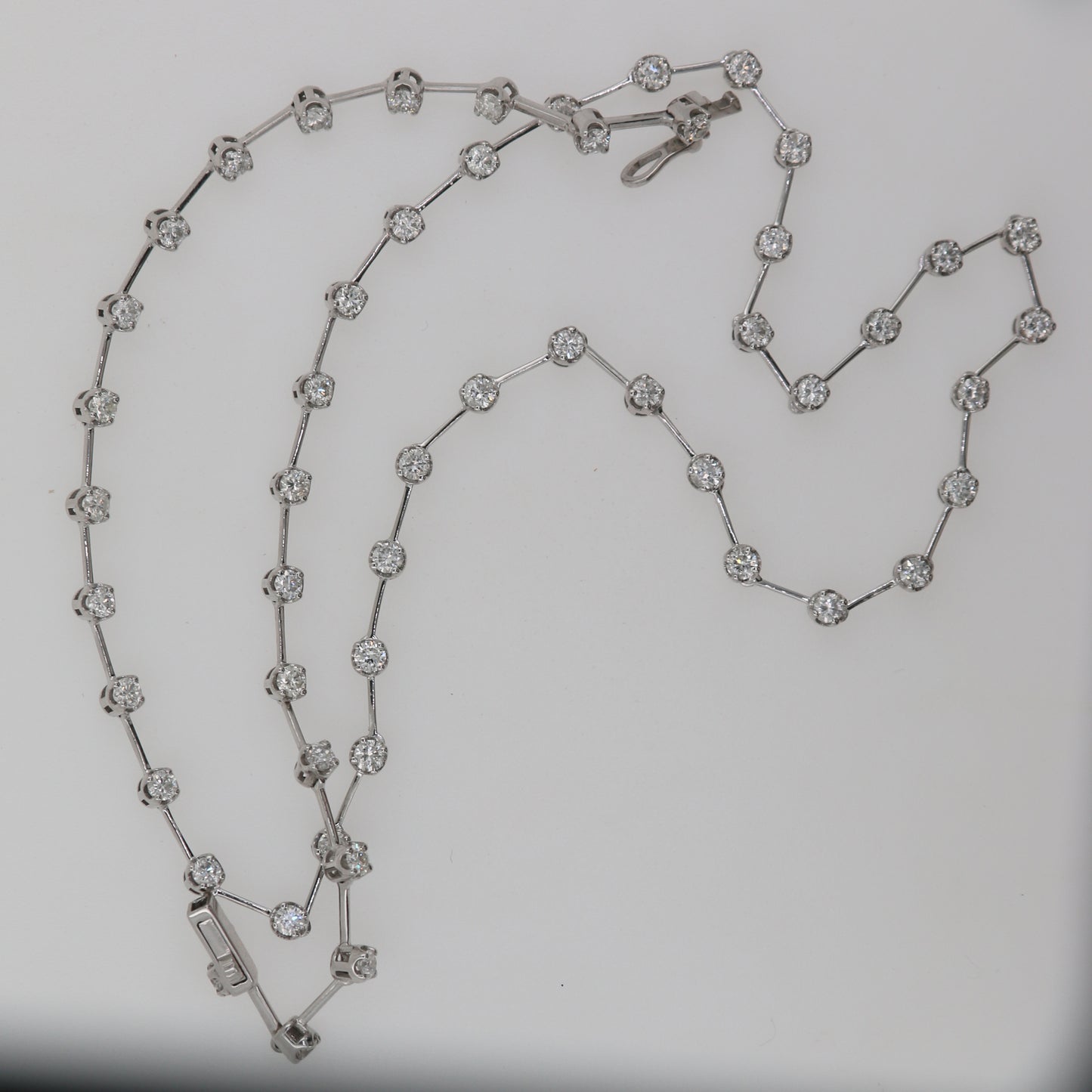 COLLAR BARRAS DIAMANTES