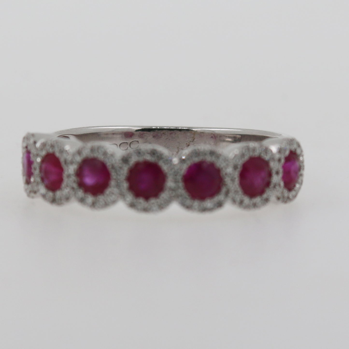 ANILLO RUBIES Y DIAMANTES