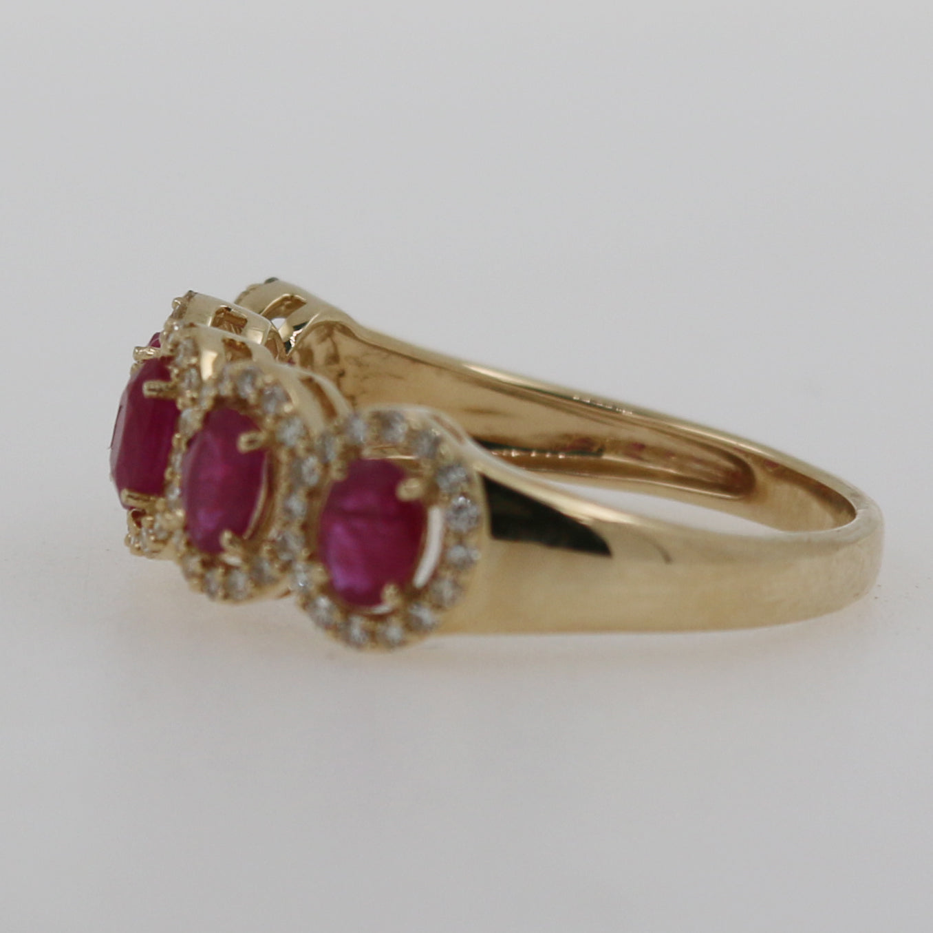 ANILLO RUBIES Y DIAMANTES