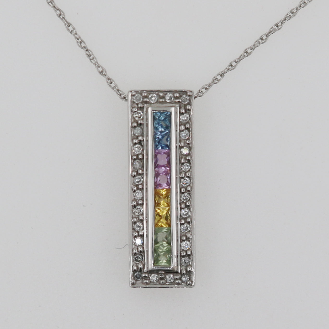 COLLAR BARRA RAINBOW