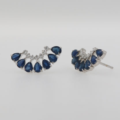 ARETES TREPADORES ZAFIRO