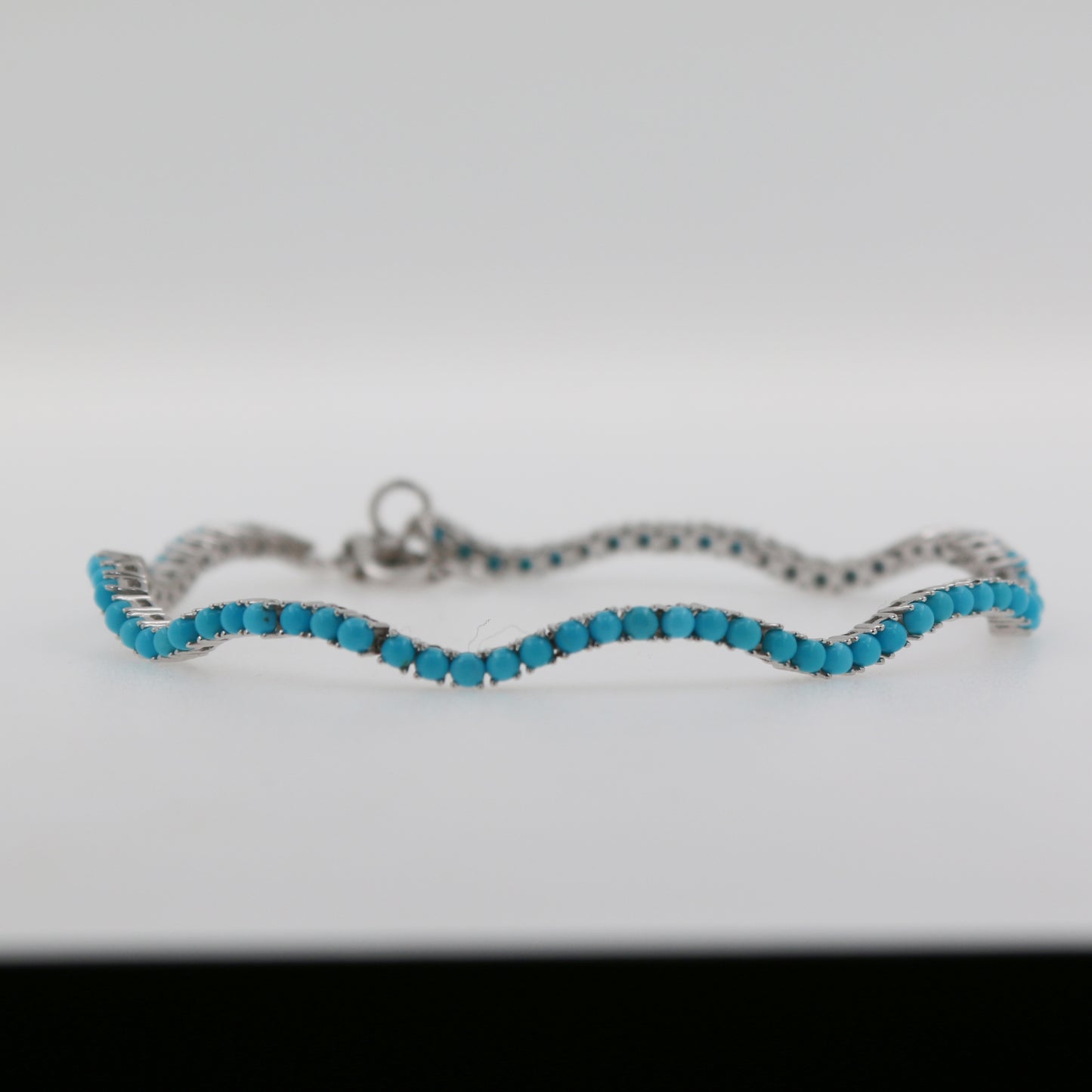 PULSERA WAVY TURQUESAS