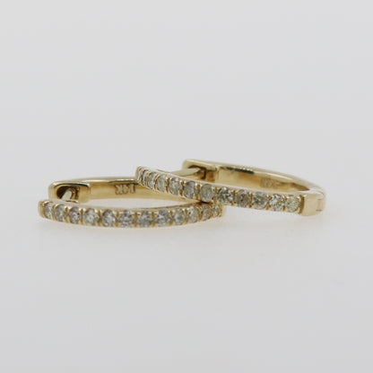 ARRACADAS ORO AMARILLO