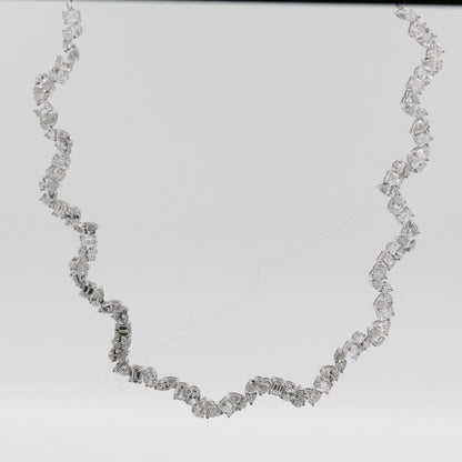 COLLAR WAVY PERA LAB GROWN