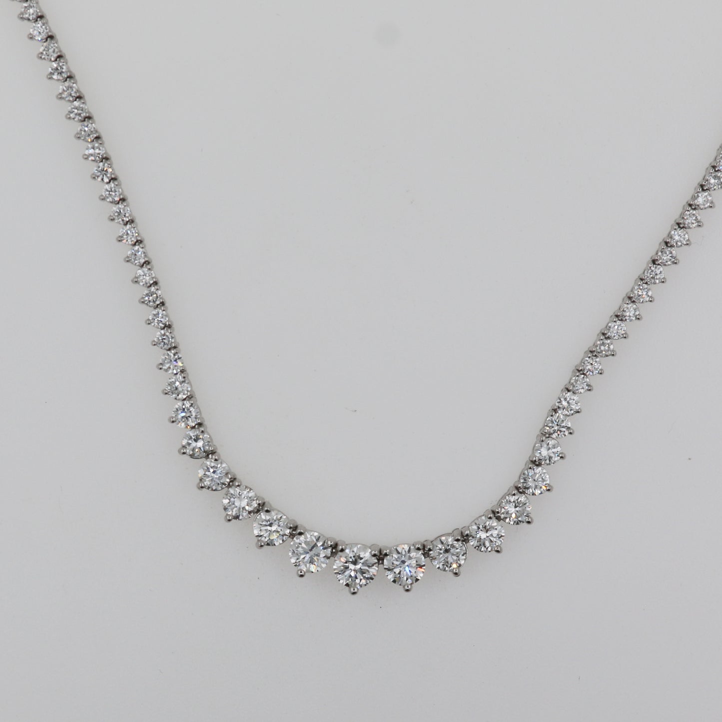 COLLAR RIVIERA 7.50 CT LAB GROWN