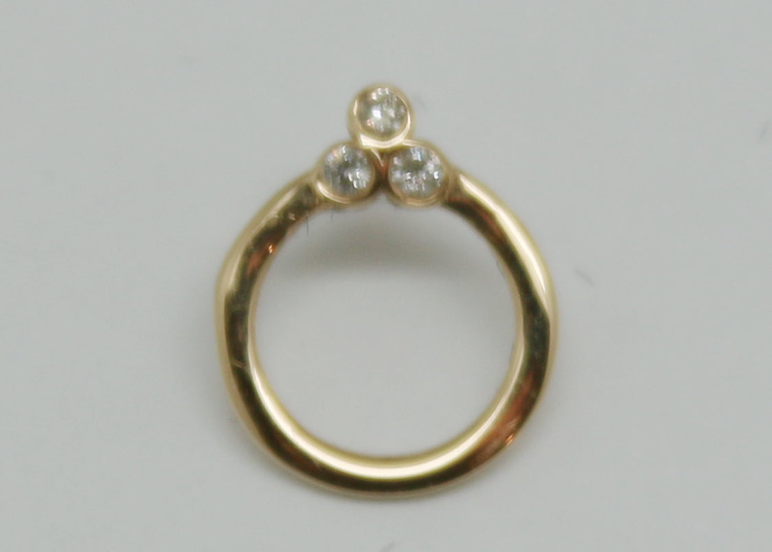 PIERCING CIRCULO CIRCONIAS
