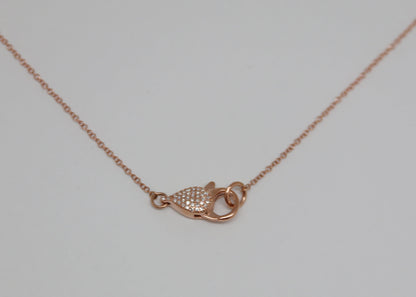 COLLAR BROCHE DIAMANTES