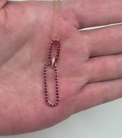 COLLAR LINKS RUBI