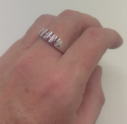ANILLO RUBIES Y DIAMANTES