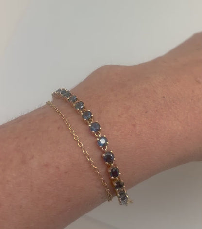 PULSERA TENNIS ZAFIRO
