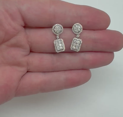 ARETES LARGOS REDONDOS Y RECTANGULARES