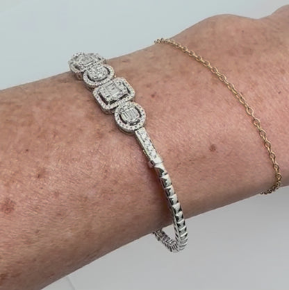BANGLE MULTISHAPE DIAMANTES