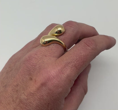 ANILLO DOBLE GOTA