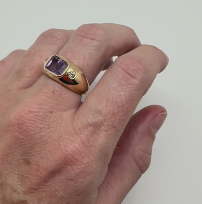 ANILLO AMATISTA