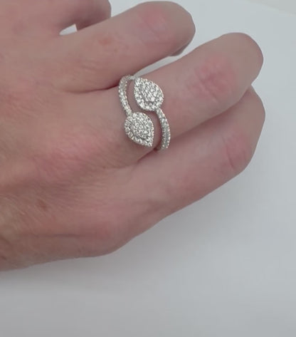 ANILLO DOBLE ENTRELAZADO