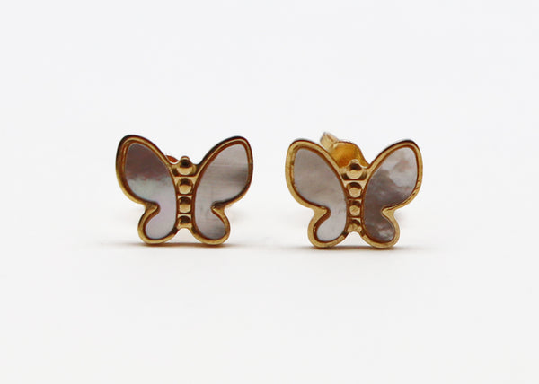 ARETES ESTRELLA MARIPOSA