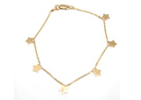 PULSERA ESTRELLAS COLGANTES