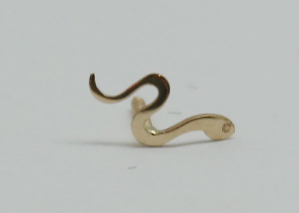 PIERCING SERPIENTE ORO