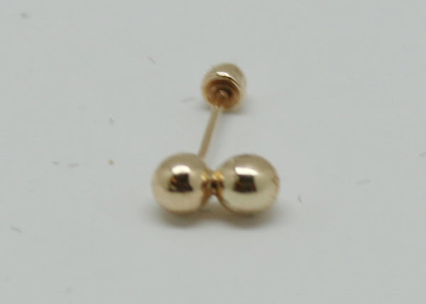 PIERCING DOS BOLAS ORO