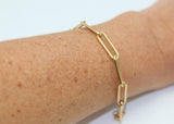 PULSERA LINKS GRUESA ORO