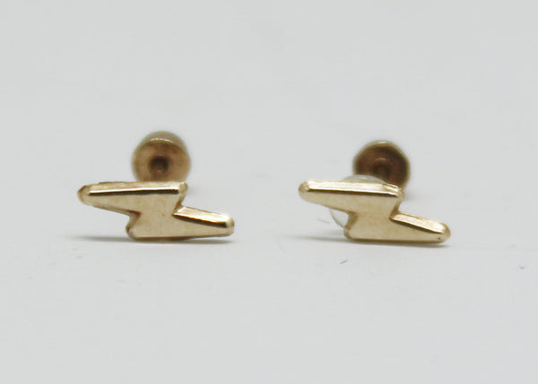 ARETES NIÑAS RAYO ORO