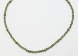 COLLAR BIRTHSTONE PERIDOTO - AGOSTO