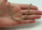 COLLAR BIRTHSTONE PERIDOTO - AGOSTO