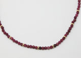 COLLAR BIRTHSTONE RUBI - JULIO