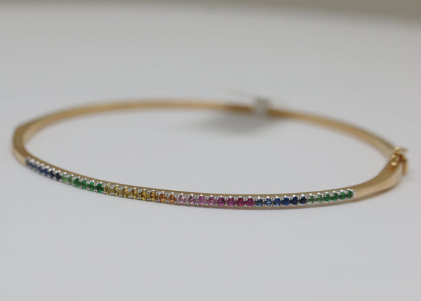 BANGLE RAINBOW ORO AMARILLO