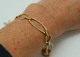 PULSERA LINKS ORO