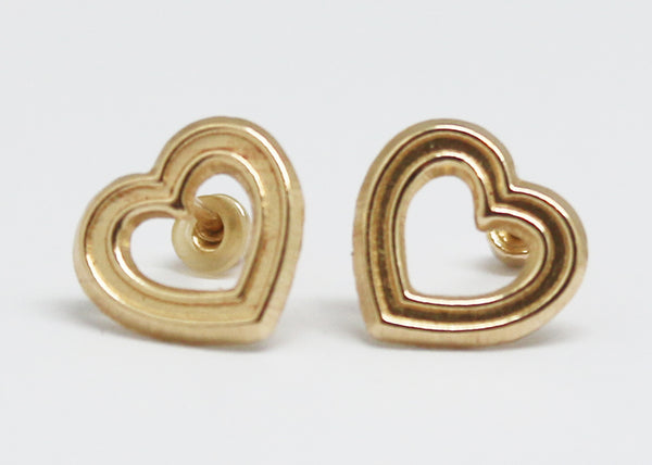 ARETES NIÑAS CORAZON