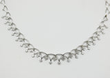 COLLAR FLORES Diamantes